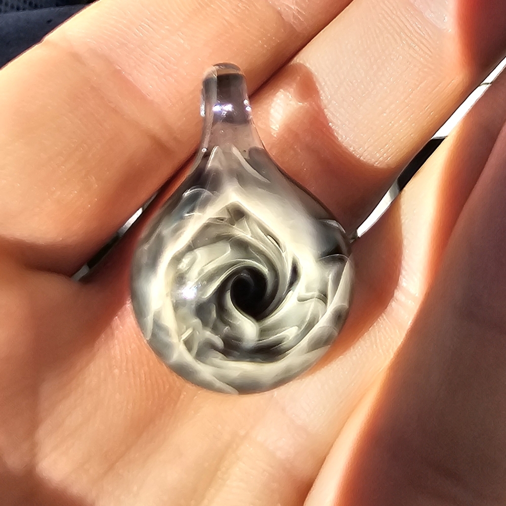 Glass pendant